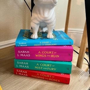 Sarah J Mass books only missing one - A Court of Silver Flames